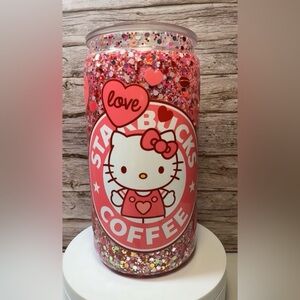 starbucks snowglobe cup